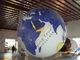 Durable Huge Earth Balloons Globe , Inflatable Helium Filled Balloons