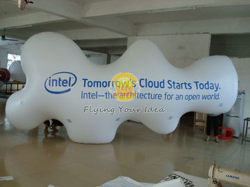 PVC Custom Cloud Shaped Balloons with two sides digital printing for Political events